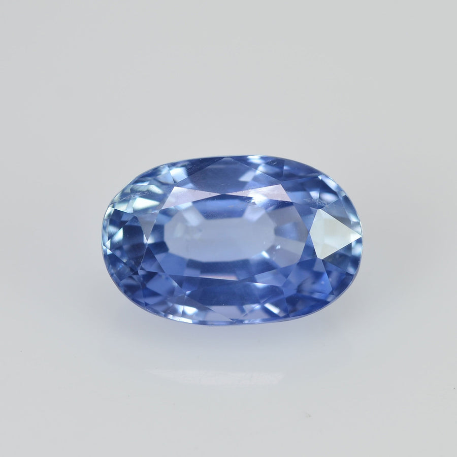 3.20 cts Unheated Natural Blue Sapphire Loose Gemstone Oval Cut - Thai Gems Export Ltd.