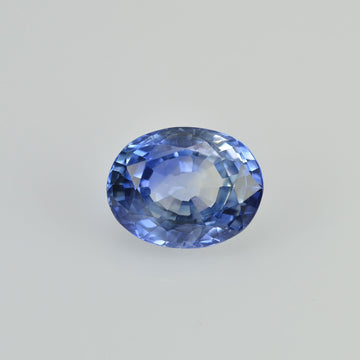 1.71 cts   Natural Blue Sapphire Loose Gemstone Oval Cut Certified