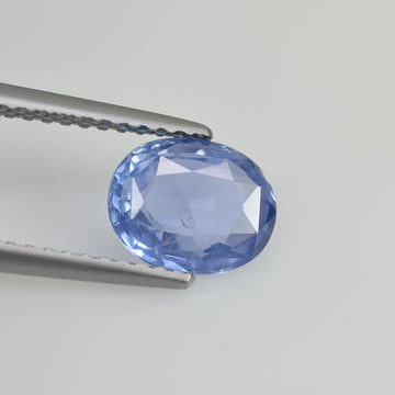 1.47 cts Natural Blue Sapphire Loose Gemstone Oval Cut