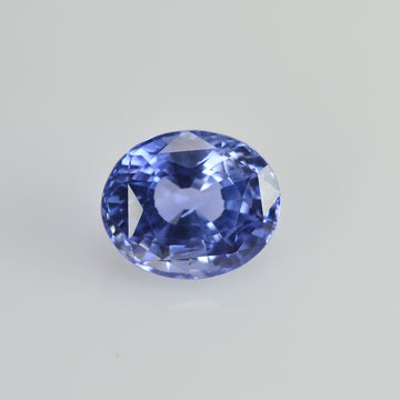 2.07 cts Unheated Natural Blue Sapphire Loose Gemstone Oval Cut Certified