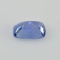3.25 cts Unheated Natural Blue Sapphire Loose Gemstone Cushion Cut Certified