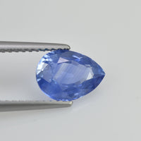 1.96 cts Natural Blue Sapphire Loose Gemstone Pear Cut Certified