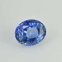 3.20 cts Natural Blue Sapphire Loose Gemstone Oval Cut Certified