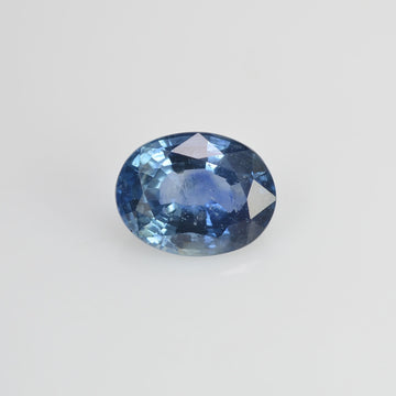 1.27 Cts Natural Blue Sapphire Loose Gemstone Oval Cut