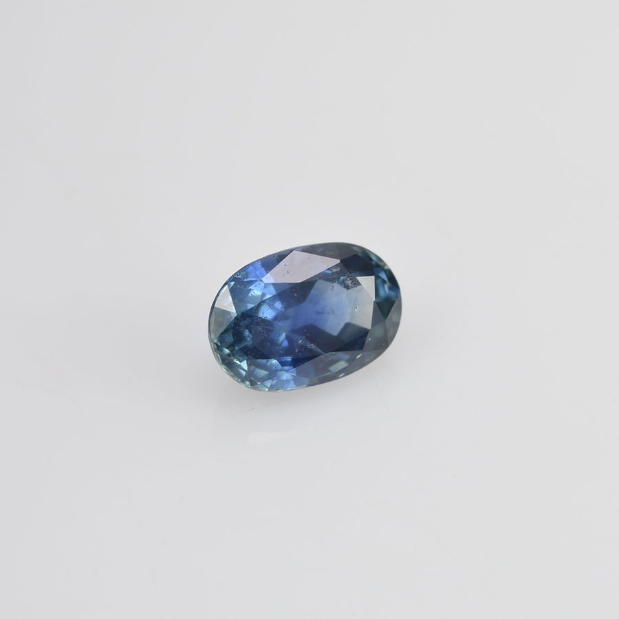 0.74 Cts Natural Blue Sapphire Loose Gemstone Oval Cut