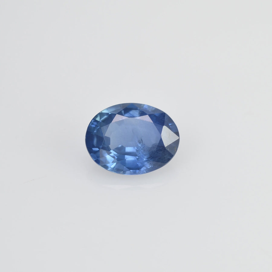 0.75 Cts Natural Blue Sapphire Loose Gemstone Oval Cut