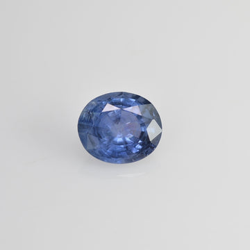 0.83 Cts Natural Blue Sapphire Loose Gemstone Oval Cut
