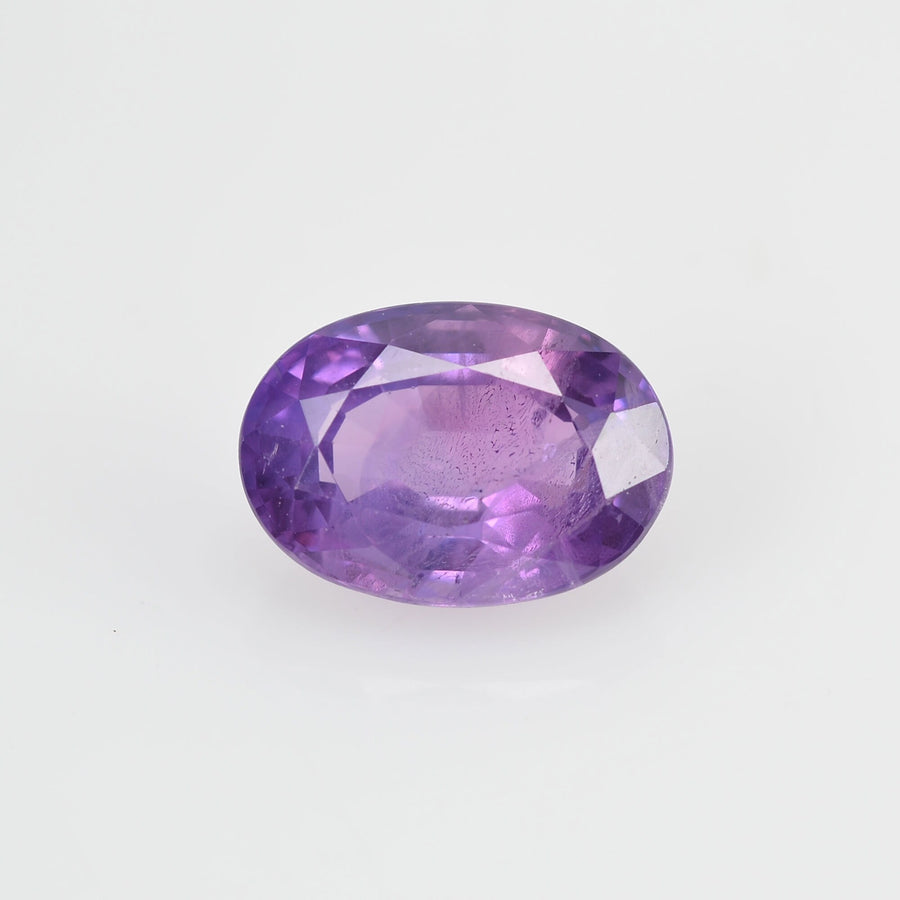 1.05 cts Natural Purple Sapphire Loose Gemstone Oval Cut