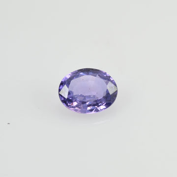 0.39 cts Natural Purple Sapphire Loose Gemstone Oval Cut