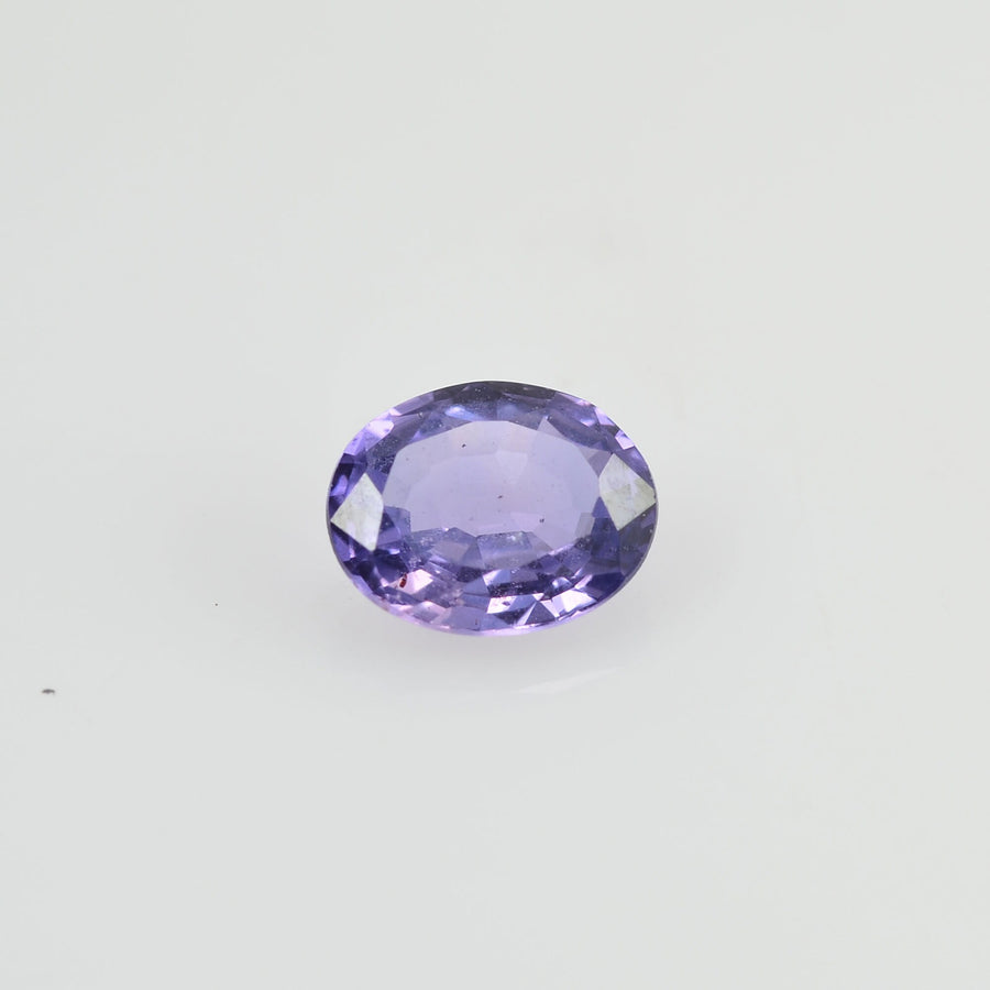 0.39 cts Natural Purple Sapphire Loose Gemstone Oval Cut