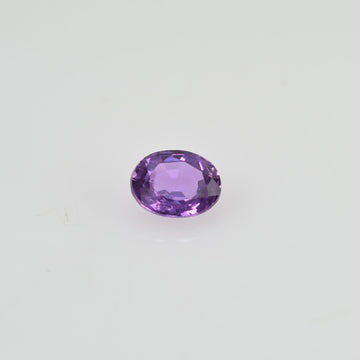 0.20 cts Natural Purple Sapphire Loose Gemstone Oval Cut