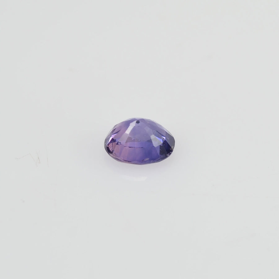 0.23 cts Natural Purple Sapphire Loose Gemstone Oval Cut