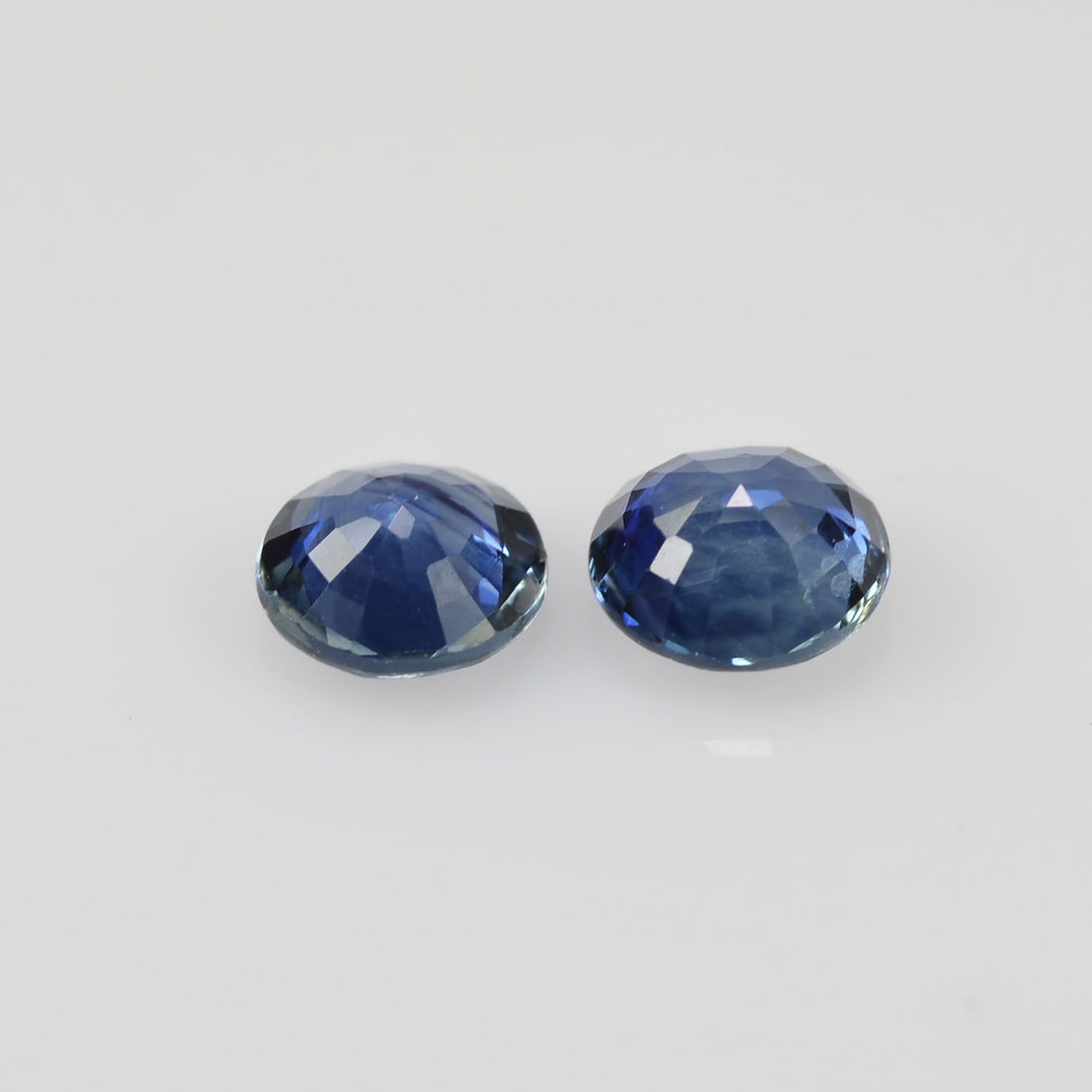 4.5 mm Natural Blue Sapphire Loose Pair Gemstone Round Cut