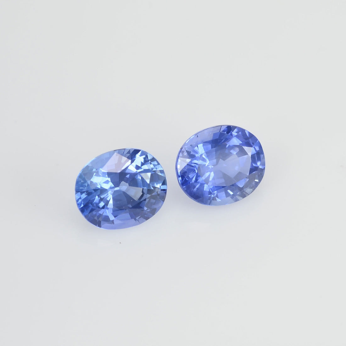 1.70 cts Natural Blue Sapphire Loose Pair Gemstone Oval Cut