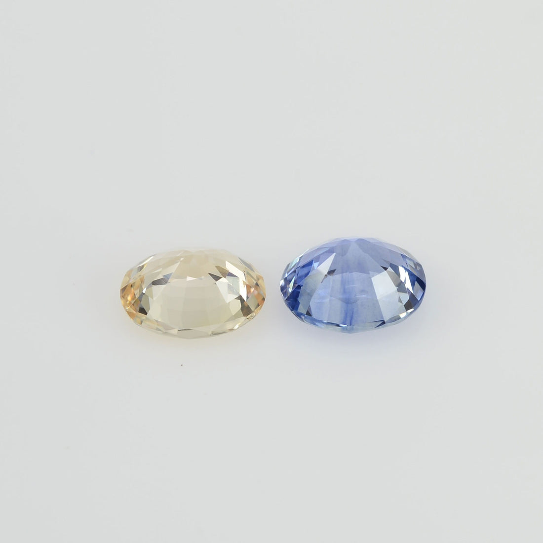 1.50 cts Natural Fancy Sapphire Loose Pair Gemstone Oval Cut