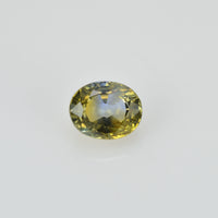 0.57 cts Natural Bi-color Sapphire Loose Gemstone Oval Cut