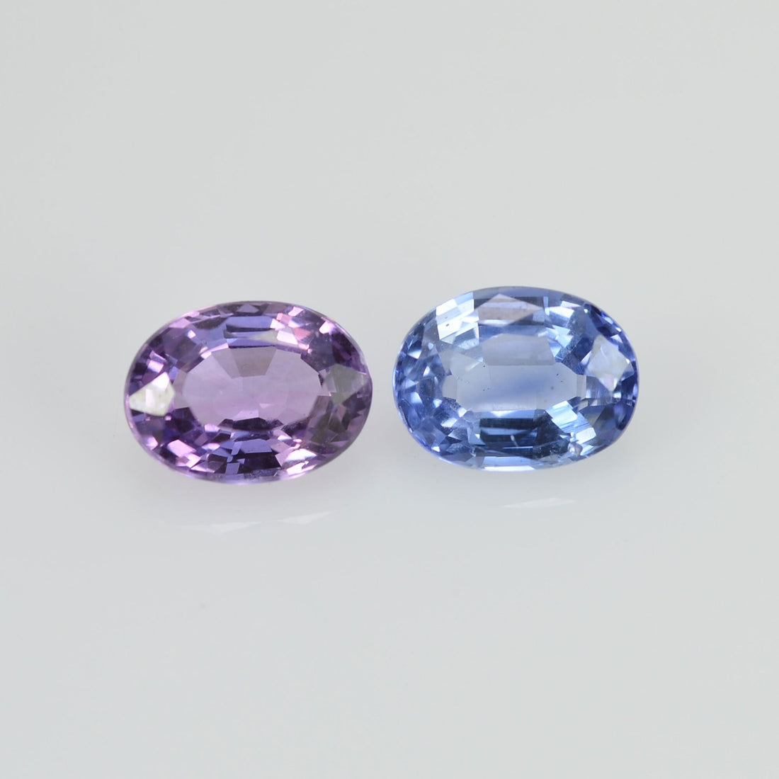 0.72 cts Natural Fancy Sapphire Loose Pair Gemstone Oval Cut