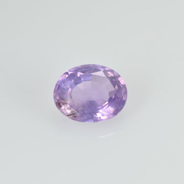 0.55 cts Natural Lavender Sapphire Loose Gemstone Oval Cut
