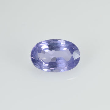 0.63 cts Natural Lavender Sapphire Loose Gemstone Oval Cut