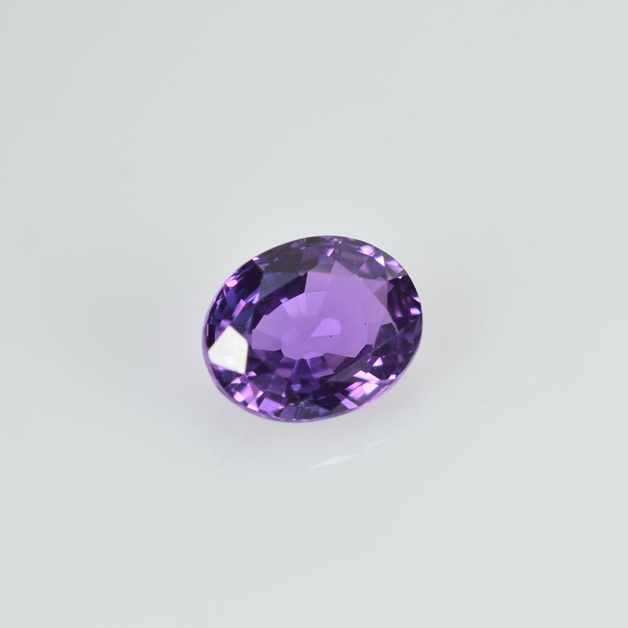 0.40 cts Natural Purple Sapphire Loose Gemstone Oval Cut