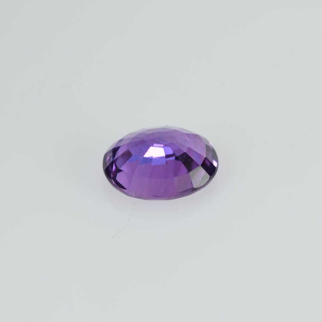 0.40 cts Natural Purple Sapphire Loose Gemstone Oval Cut