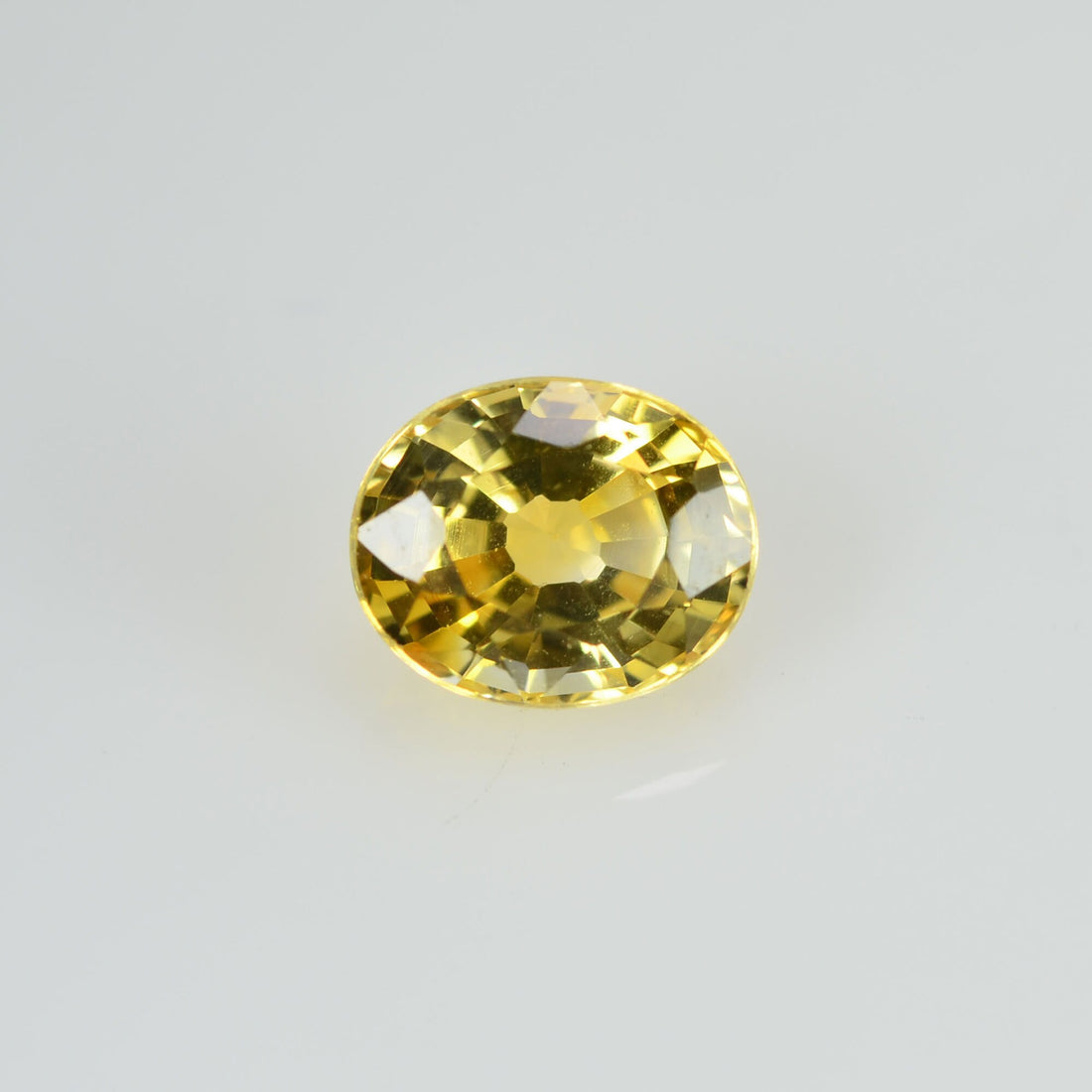 0.56 cts Natural Yellow Sapphire Loose Gemstone Oval Cut