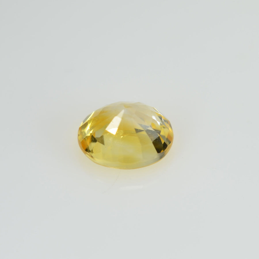 0.56 cts Natural Yellow Sapphire Loose Gemstone Oval Cut