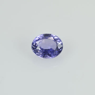 0.39 cts Natural Lavender Sapphire Loose Gemstone Oval Cut