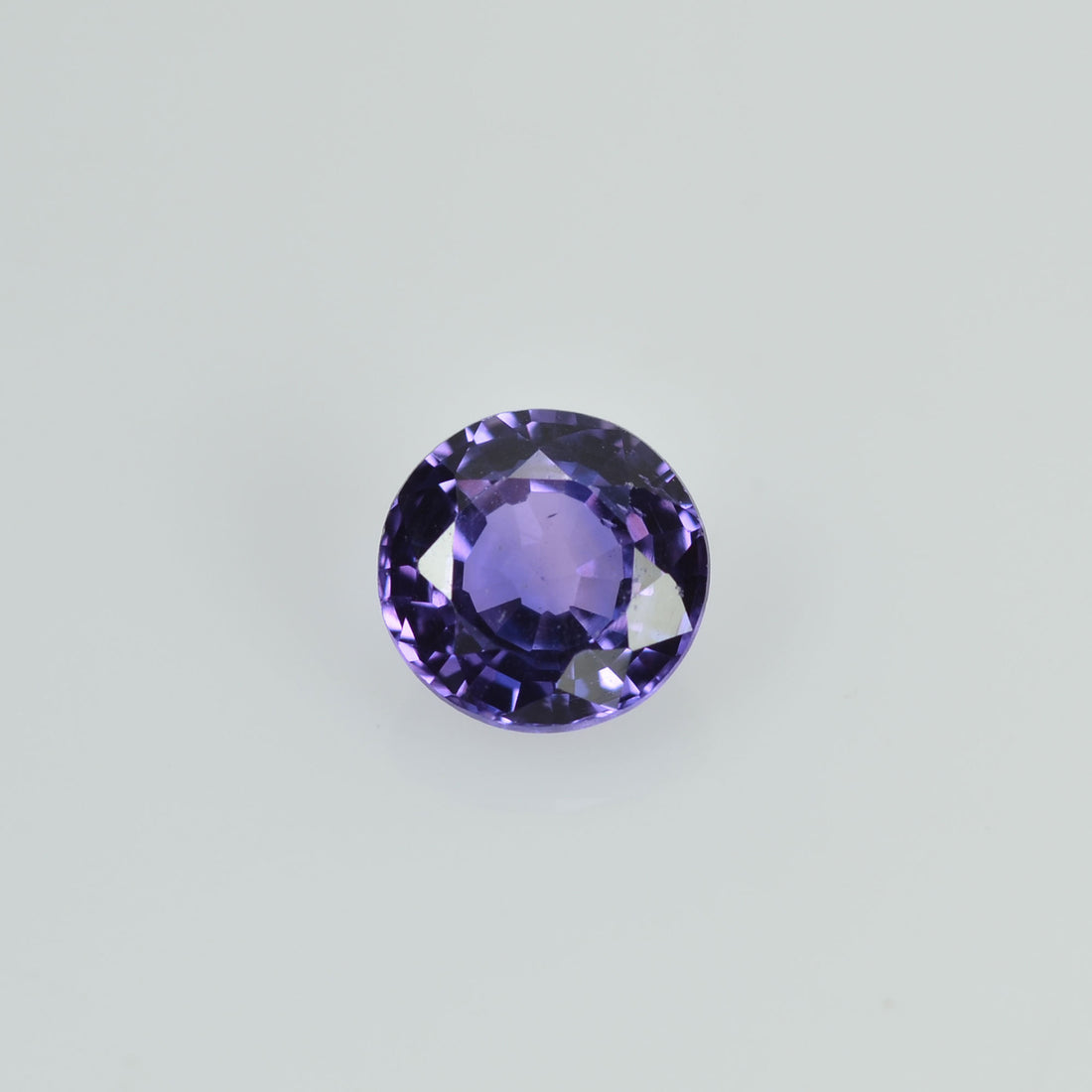 0.38 cts Natural Purple Sapphire Loose Gemstone Round Cut - Thai Gems Export Ltd.