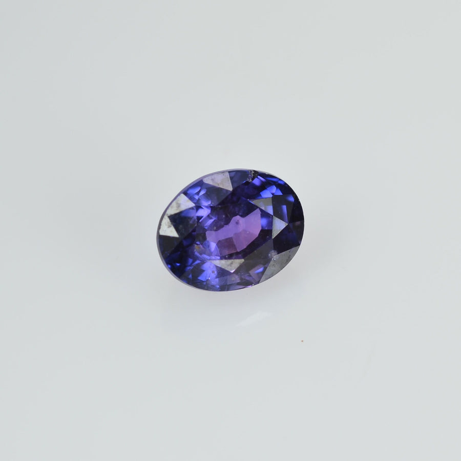 0.41 cts Natural Purple Sapphire Loose Gemstone Oval Cut