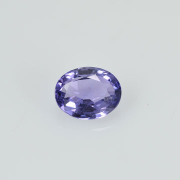 0.45 cts Natural Lavender Sapphire Loose Gemstone Oval Cut
