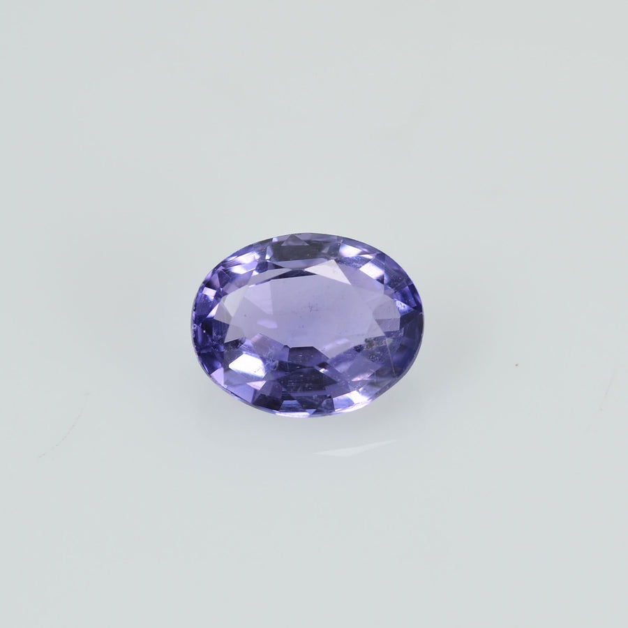 0.45 cts Natural Lavender Sapphire Loose Gemstone Oval Cut