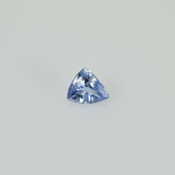 0.16 Cts Natural Blue Sapphire Loose Gemstone  Trillion Cut