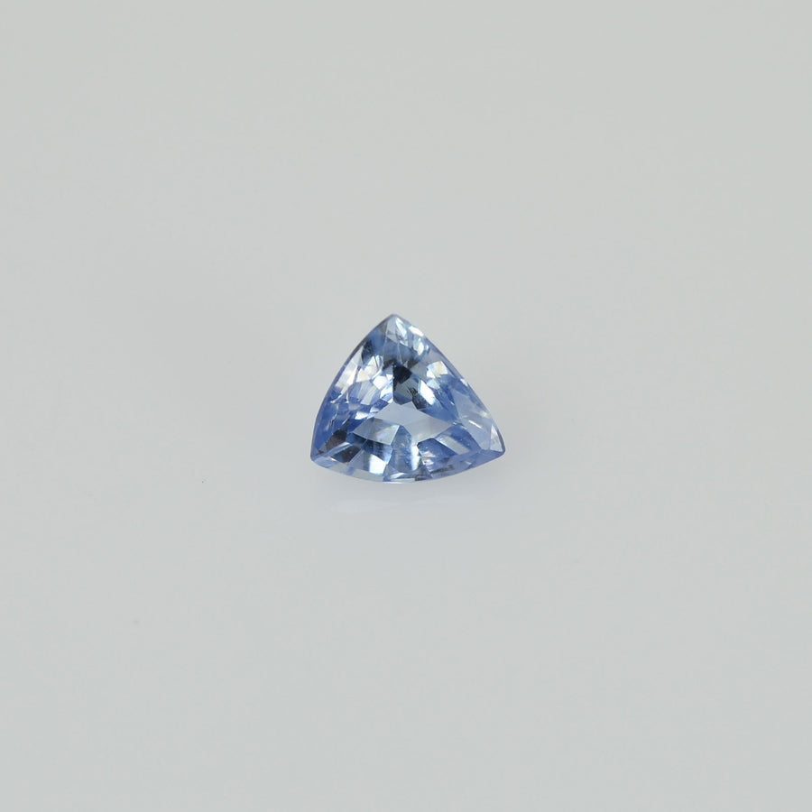 0.16 Cts Natural Blue Sapphire Loose Gemstone  Trillion Cut