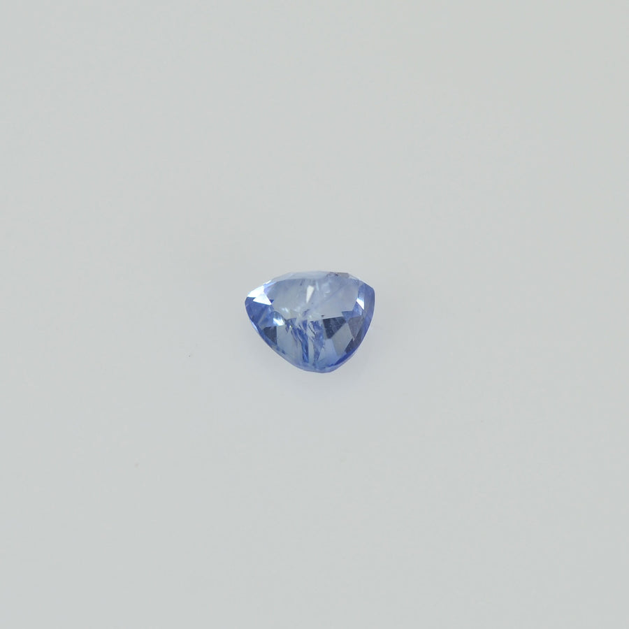 0.16 Cts Natural Blue Sapphire Loose Gemstone Trillion Cut