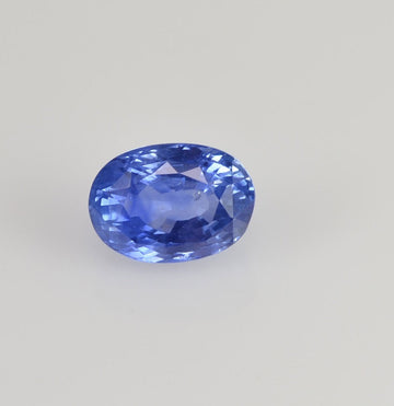 2.17 cts Unheated Natural Blue Sapphire Loose Gemstone Oval Cut Certified