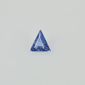 0.13 Cts Natural Blue Sapphire Loose Gemstone Fancy triangle Cut