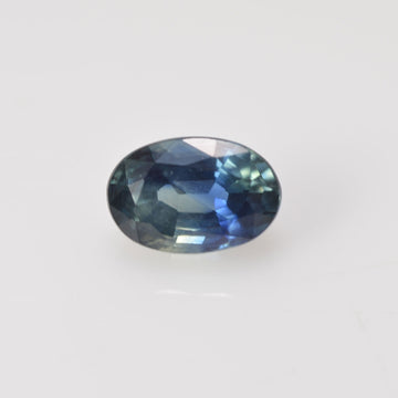 0.73 cts Natural Blue Green Teal Sapphire Loose Gemstone Oval Cut