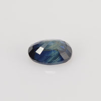 0.72 cts Natural Blue Green Teal Sapphire Loose Gemstone Oval Cut