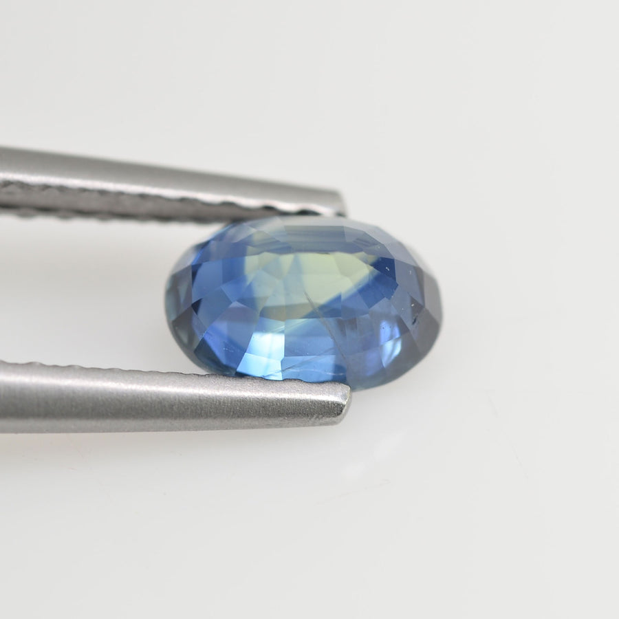 0.77 cts Natural Blue Green Teal Sapphire Loose Gemstone Oval Cut