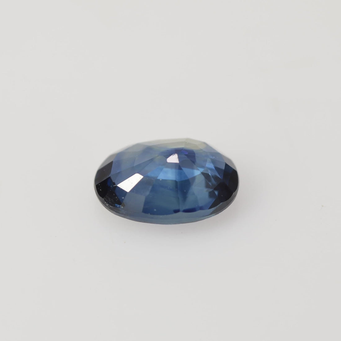 0.57 cts Natural Blue Teal Sapphire Loose Gemstone Oval Cut