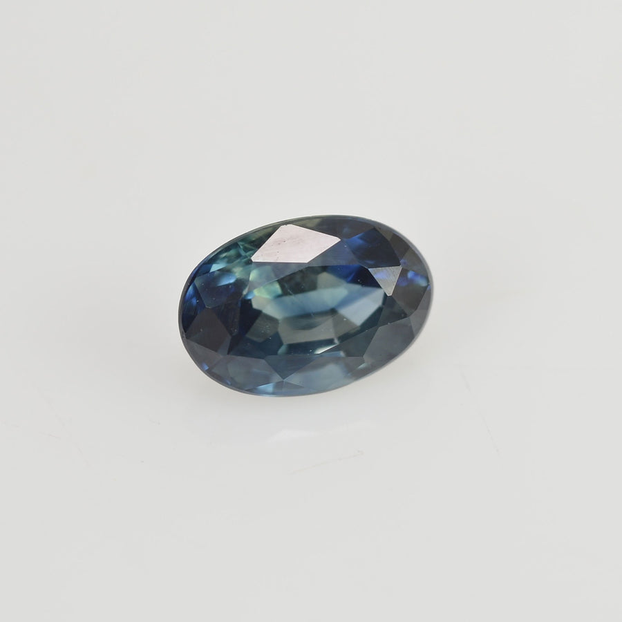 0.55 cts Natural Teal Sapphire Loose Gemstone Oval Cut