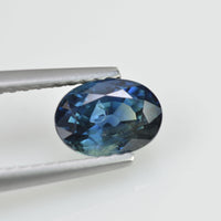 1.39  cts Natural Blue Green Teal Sapphire Loose Gemstone Oval Cut - Thai Gems Export Ltd.