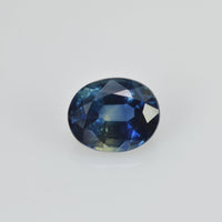 0.85 cts Natural Blue Green Teal Sapphire Loose Gemstone Oval Cut