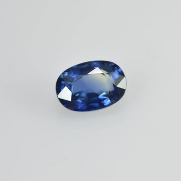 0.63 cts Natural Blue Sapphire Loose Gemstone Oval Cut