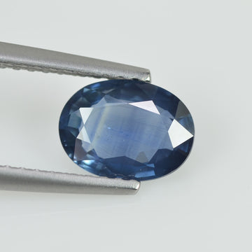 1.34 cts Natural Blue Sapphire Loose Gemstone Oval Cut