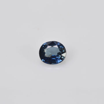 0.63 cts Natural Blue Sapphire Loose Gemstone Oval Cut