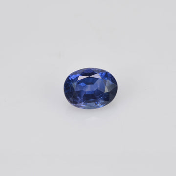 1.00 cts Natural Blue Sapphire Loose Gemstone Oval Cut