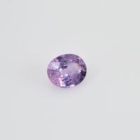 0.59 cts Natural Purple Sapphire Loose Gemstone Oval Cut