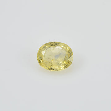 0.82 cts Natural Yellow Sapphire Loose Gemstone Oval Cut